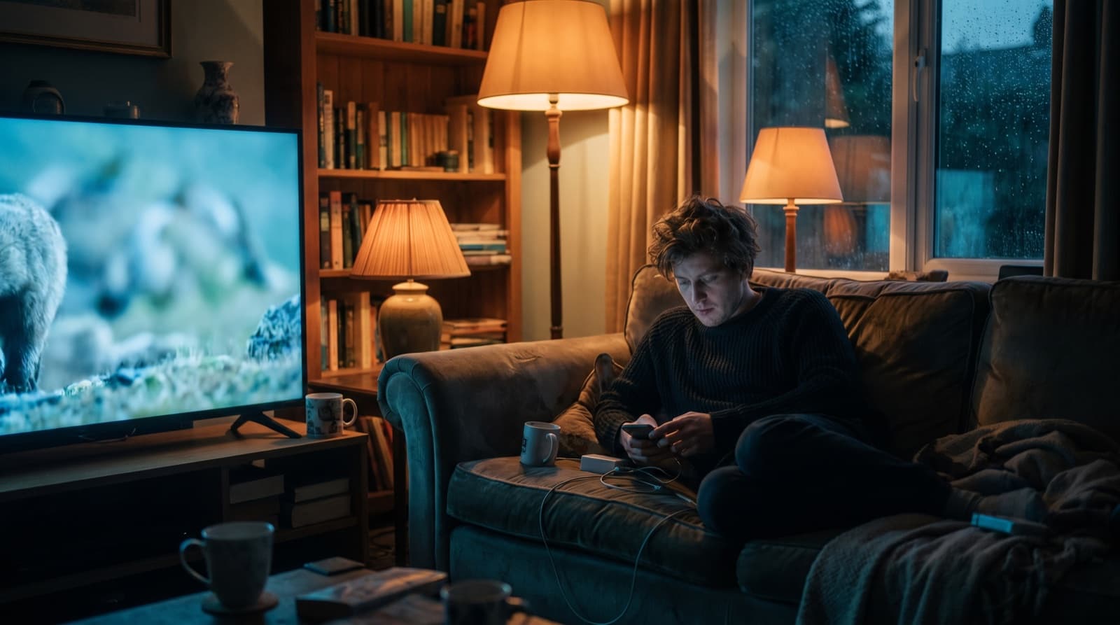 Blue Light After Sunset: Why Your Brain Won't Power Down at Night