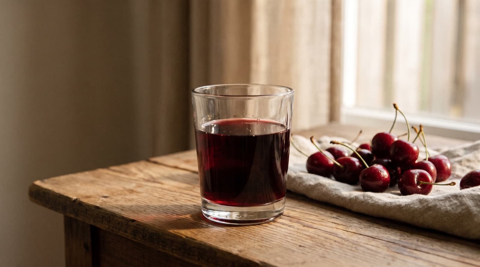 Tart Cherry Juice and Sleep — What the Evidence Says